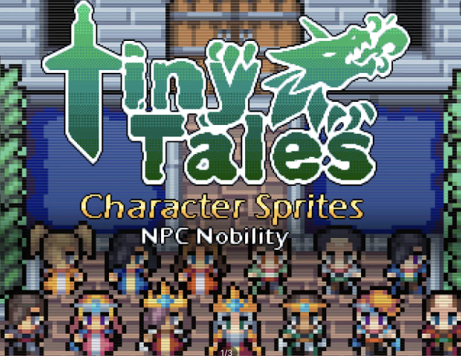 Tiny Tales Human NPC Nobility Sprite Pack 1.0