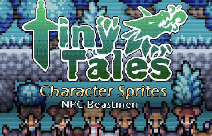 Tiny Tales Beastmen NPC Sprite Pack 1.0